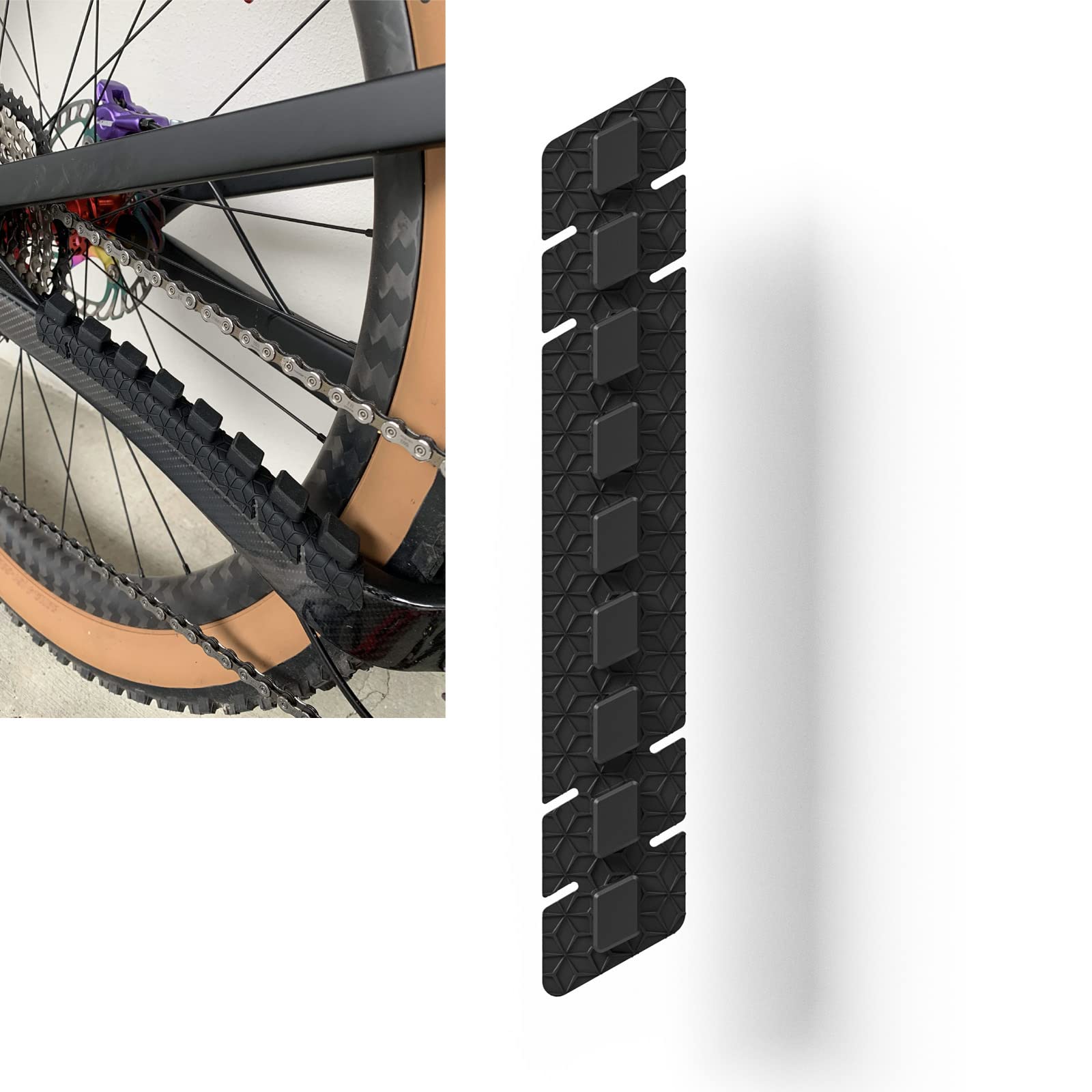 Bike Frame Stickers 2-Pack Bike Chainstay Protectors Neoprene