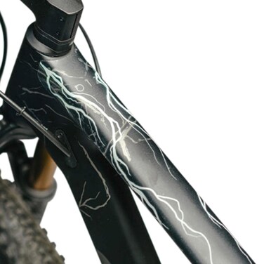 DYEDBRO Lightning Bike Frame Protector Dyed Bro Matte Green