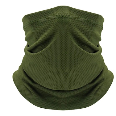 Coyote Brown Neck Gaiter tan face mask bandanas men cooling summer half face covering women