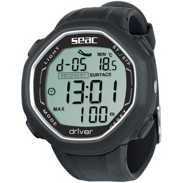 Seac Driver wristmount freediving computer with data download system