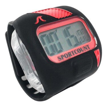 SC SPORTCOUNT 200 Lap Counter Timer  Waterproof Swimming and Running Tracker Counts Total Laps Elapsed Time Split Time Average Laps and More