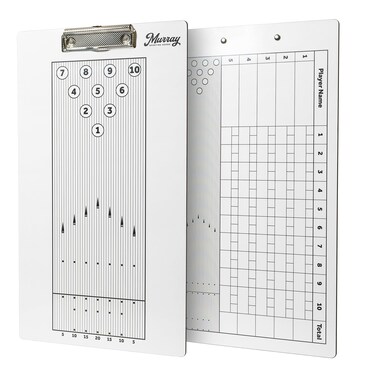 Murray Sporting Goods Dry Erase Coaches Clipboard  DoubleSided Dry Erase White Board