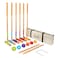 GoSports Deluxe Croquet Set  Full Size for Adults  Kids