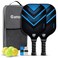 Pickleball Paddles Set of 1  2  4 USAPA Approved Fiberglass  Carbon Fiber Pickleball Set with Pickle Ball Rackets Balls and Pickleball Bag Lightweight Pickle Ball Paddle Set for Men and Women