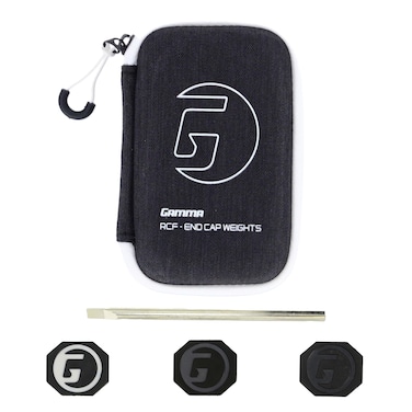 GAMMA Pickleball Paddle End Cap Weights Raw Carbon Fiber Paddles RCF Paddles Airbender Pickleball Paddle 3g 6g and 9g Options Easy Installation Premium Paddle Customization