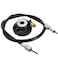 Yeepin Speedometer Drive Gear with Line Kit 12mm Speedometer Drive Gear with Cable for GY6 50cc 150cc Chinese Scooter Taotao Atm Peace Ice Nst Parts