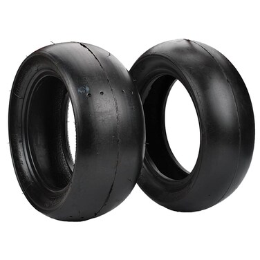 YLQYYH Pocket bike Front 906565 rear 1105065 Smooth Tires Tire Suitable for 2 stroke Front and Rear Tire Accessories of Rocket motor scooter Mini Motorcycle Front 906565