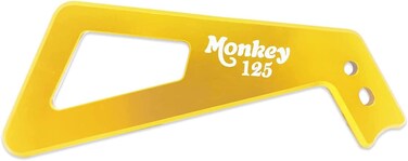 Zeymore Compatible For Honda Monkey 125 20182024 CNC Aluminum Front Brake Line ProtectorHose Guard Gold