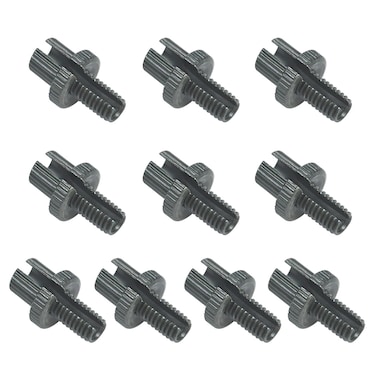 HOLATO 8mm M8 Clucth Brake Cable Adjuster Screw for Coleman CT200U CT100U Baja YerfDog Mini Bike CT70 CRF50 CRF110 XR50 KLX110 TTR125 Pit Dirt Motocross Bike Motorcycle LTZ400 KFX400 ATV Green 10PCS