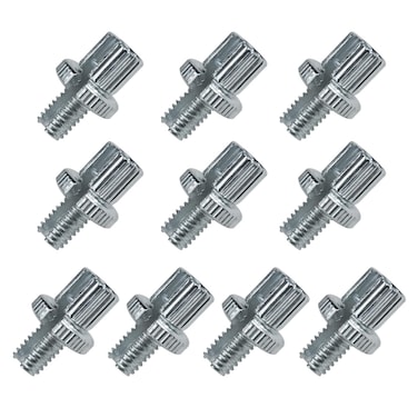 HOLATO 8mm M8 Clucth Brake Cable Adjuster Screw for Coleman CT200U CT100U Baja YerfDog Mini Bike CT70 CRF50 CRF110 XR50 KLX110 TTR125 Pit Dirt Motocross Bike Motorcycle LTZ400 KFX400 ATV Silver 10PCS