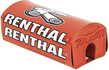 Renthal P328 Limited Edition Fatbar Pads OffRoad Motorcycle Accessories  OrangeOne Size