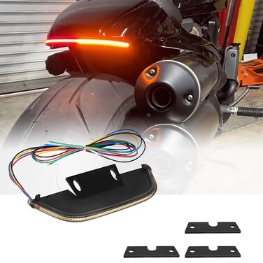 Rudyness LED Fender Eliminator Integrated Tail Light For Harley 20212023 Sportster S 1250