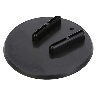 CICMOD Motorcycle Kickstand Pad Kick Stand Coaster Puck for Harley Davidson Touring Sportster Black CP0647