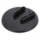 CICMOD Motorcycle Kickstand Pad Kick Stand Coaster Puck for Harley Davidson Touring Sportster Black CP0647