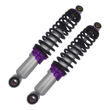 Rxmgf 116in 295mm Rear Shock Absorbers Compatible with Motorcycle Pit Dirt Bike Mini Bikes Go Kart Sport Bike 295mmPurple
