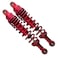 Rxmgf 126in 320mm Rear Shock Absorbers Compatible with Motorcycle Pit Dirt Bike Mini Bikes Go Kart Sport Bike 320mmRed 2