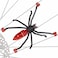 Ryders Recreation Bike Wheel Spokes Light Bicycle Decoration for Kids Spider on Wheels Bike Accesories Decorative and Safety Lights Single