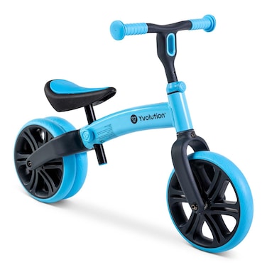 Yvolution Y Velo Junior Toddler Balance Bike 9 Inch Wheel NoPedal Training Bicycle for Kids Boys Girls Age 18 Months to 234 Years