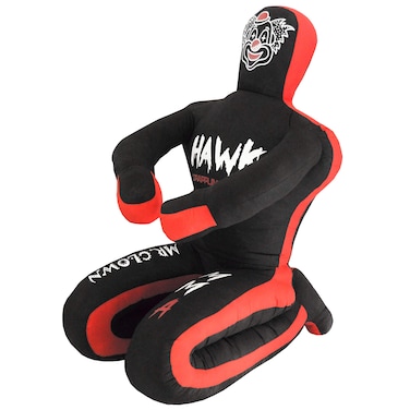 Hawk Sports Clown Grappling Dummy for Combat Sports Mastery Moveable and Strikeable Punching Dummy for Adults 5 ft Boxing Dummy for MMA JiuJitsu Judo Karate and Wrestling Training and Sparring