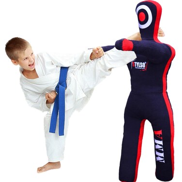 Kids Grappling Dummies BJJ Wrestling Dummy  Brazilian Jiu Jitsu Mixed Martial Arts MMA Boxing Judo Karate Training  Standing Position