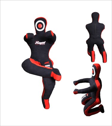 Rapid Mart MMA Grappling Submission Dummy for Self Defence Training BJJ Jiu Jitsu Punching Dummies Sitting 5 FT  60 in  UNFILLED