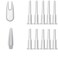Miamay 12 Pieces Exercise Yoga Ball Plug Pin Replacement Kit Sport Ball Jump Ball Air Stopper Plug Pin Adapter Kit
