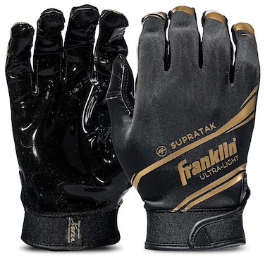 Franklin Sports Supratak Football Receiver Gloves
