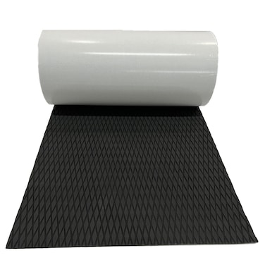 CHURERSHINING Foam Boat Decking DIY Surfboard Traction Pad NonSlip Grip Mat Trimmable Sheet for Kayak RV Yacht Pool Skateboard Skimboard Step 945x 354Black