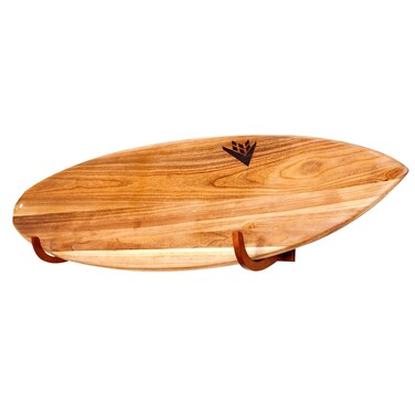 COR Surf Surfboard Wall Rack for Longboards and Shortboards  Beautiful Wood Wall Display Mount Works Indoor and Outdoor