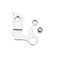 ECSiNG Bike Tail Hook 10124 C1355014 Rear Derailleur Hanger Rear Wheel Mechanical Shift Hook Aluminum Alloy Ear Derailleur Mech Hanger Compatible with Bianchi