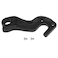 ECSiNG Mech Derailleur Hanger Bicycle Tail Hook Metal Rear Derailleur Hook 10149 Compatible with Cube Acid Analog Attention Access Black