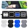 jjshund 8 Pcs Jaw Exerciser for Men Women 4 Resistance Levels Jawline Exerciser Silicone Jaw Trainer Powerful Jawline Shaper for Slim Tone Your Face Neck Say Byebye to Double Chin