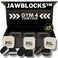 JAWTONE JawBlocks Jawline Face Neck Jaw Exerciser and Toner  Ideal 4 Men  Women 6pc Bundle Kit Define Slim and Tone Your Face Look Younger and Healthier for Longer Powerful Facial Exerciser