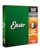 Elixir Strings Nickel Plated Steel with NANOWEB Coating Custom Bass 5th String Single Light B Extra Long Scale TaperWound 130tw
