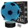 FULLOSUN Football  Kids Night Light Football 3D Optical Illusion Lamp with Remote Control 16 Colours Changing Soccer Birthday Xmas Valentines Day Gift Idea for Sport Fan Boys Girls