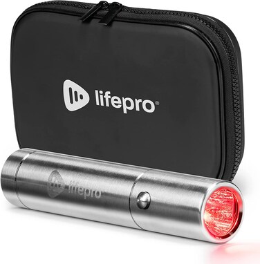 LifePro Infrared  Red Light Therapy for Body Joints  Muscles Pain Relief Portable Red Light Therapy Device Near Infrared Light Therapy for Body  Face Reduce Inflammation  Use 3 wavelengths