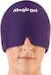 Magic Gel Migraine Ice Head Wrap  Real Migraine  Headache Relief  The Original Headache Cap  Cold Comfortable Dark  Cool Endorsed by Physicians Loved by Thousands Purple