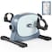 GOREDI Under Desk Bike Pedal Exerciser Portable Mini Exercise Bike with LCD Display for HomeOffice Desk Cycle for LegArm with Handle Leg Exerciser While Sitting for Physical Therapy