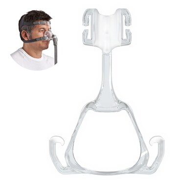 AICANMOU Replacement Frame System for Mirage Fx Reuse Headgear Nasal Guard Replacement for Mirage Fx Mask Replacement Frame Kit for Nasal Mask Widened
