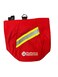 FireStation Innovations SCBA MASK BAG  Heavy Duty Firefighters Bags with Multiple Pockets Respirator Bags with Sleek Design and Extra Storage RED