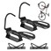 Auwey Swivel Bike Wall Mount 2PACK Bike Rack Garage Rack Bike Storage Rack with Tire Tray Bike Hook Bike Wall Rack Bike Hanger for Garage Storage Vertical Bycicle Hook for Indoor Garage