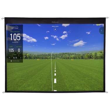 GoSports Golf Simulator Impact Screen  Choose 7 ft x 7 ft or 10 ft x 7 ft