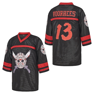 Mens Slashers Voorhees 13 Jason Hockey Jersey and Mask