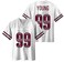Chase Young Washington Commanders 99 White Kids Youth 820 Alternate Away Player Jersey