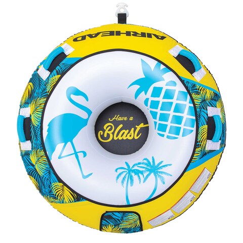 Airhead Blast Towable Tube for Boating with 14 Rider Options