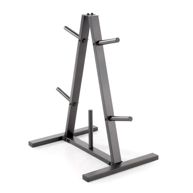 Marcy Standard Weight Plate Tree for 1Inch Plates for Home Gym 300 lb Max Capacity PT5733