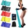 londys Resistance Bands for Working Out Exercise Bands Physical Therapy Equipment 59 Inch NonLatex Stretching Yoga Strap for Upper  Lower Body Workouts  Rehab at Home5 Progressive Resistance