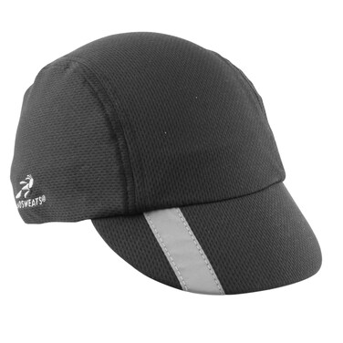 Cycle Cap Black Reflective