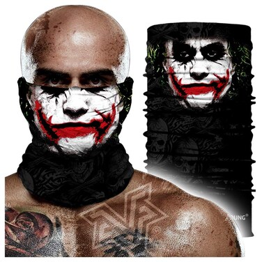 Skull Face Mask Bandanas Neck Gaiter Headwear Magic Scarf Headband for dust Sun Wind