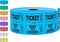 1000 Tacticai Blue Raffle Tickets 8 Colors Available Double Roll 2 X 2 Ticket For Events Entry Class Reward Fundraiser  Prizes